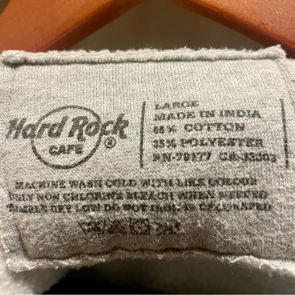 🏴 🎸☕️ Hard Rock Cafe London Sweatshirt Size Large - Picture 3 of 5